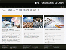 Tablet Screenshot of ehsp.de